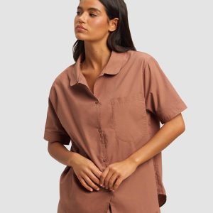 Women's Sutton Short Sleeve Pajama Top - Last Chance
