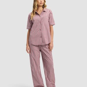 Women's Sutton Short Sleeve & Pant Pajama Set