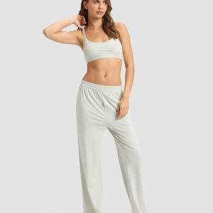 Women's First Layer Pajama Soft Bra & Pant Set