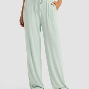 Women's Bamboo Rib-Knit Classic Pajama Pant
