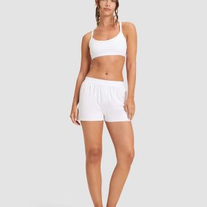 Women's First Layer Pajama Soft Bra & Boxer Short Set
