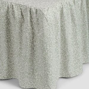 Mellow Green Standen Cotton Valance