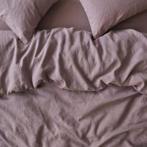 Elderberry 100% Linen Duvet Cover