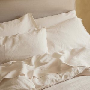 Pearl Linen Blend Pillowcase (Pair)